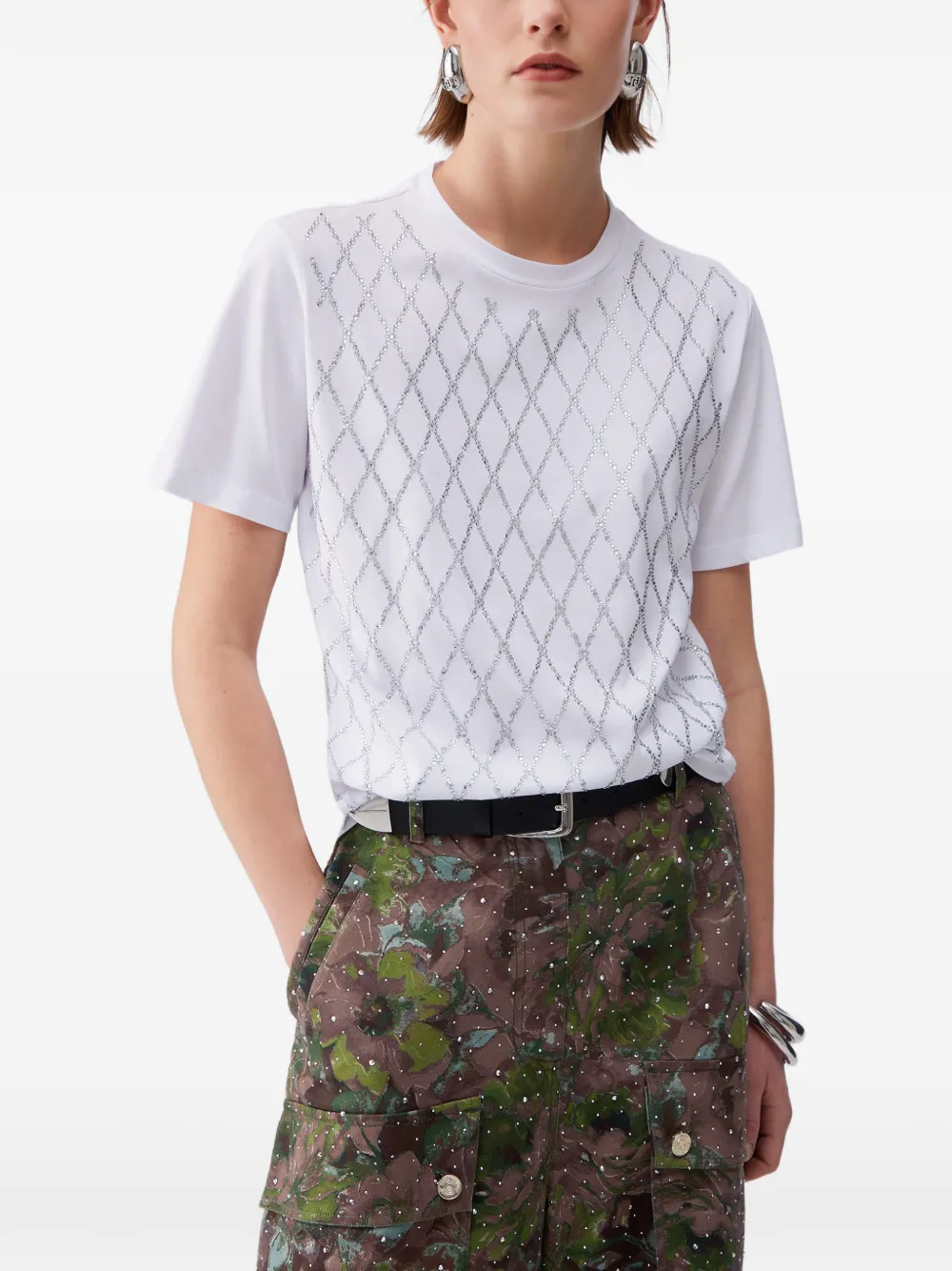 LIU JO T-shirt in cotone - Bianco