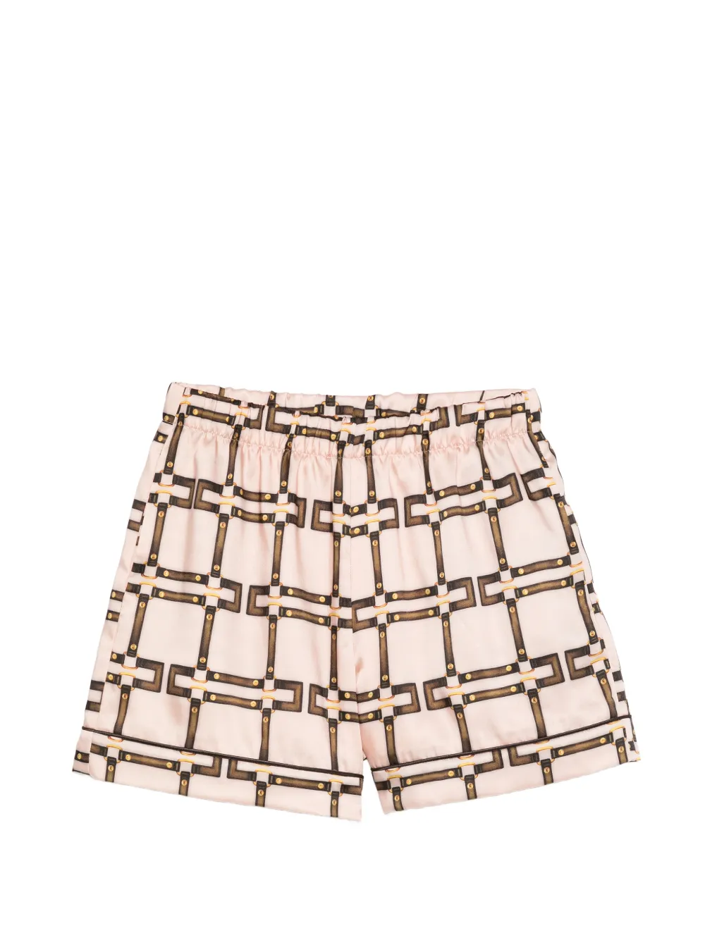 Elisabetta Franchi La Mia Bambina patterned shorts - Rosa