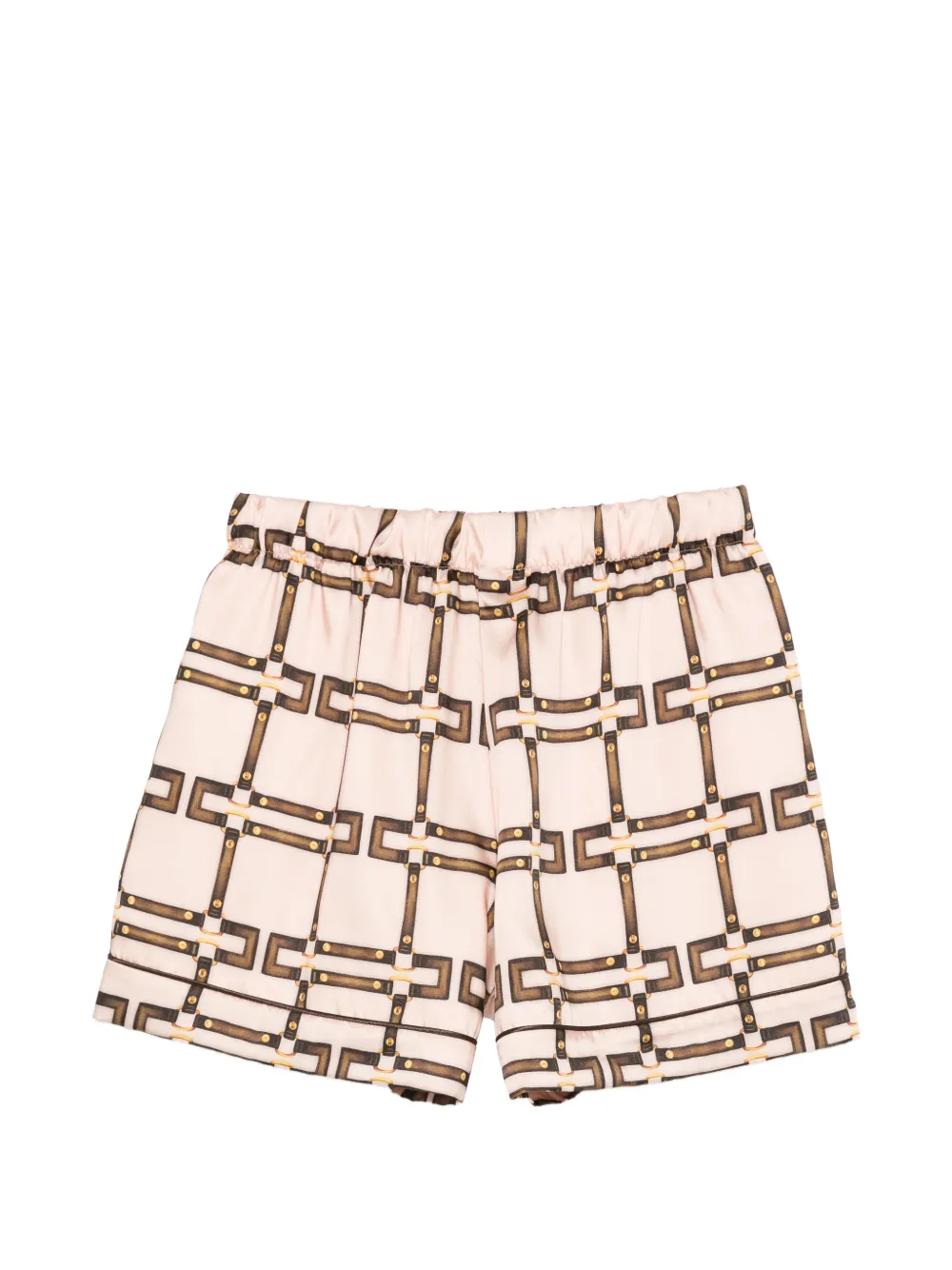 Elisabetta Franchi La Mia Bambina Shorts met patroon Roze