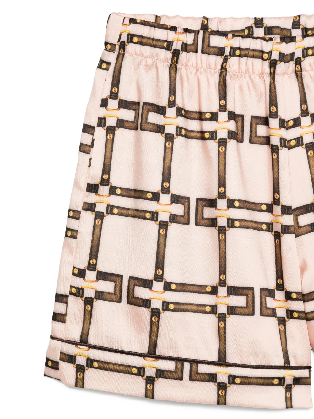 Elisabetta Franchi La Mia Bambina Shorts met patroon Roze