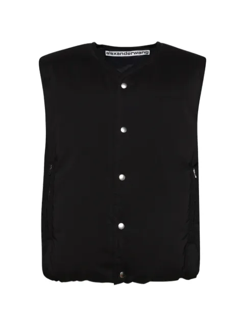 Alexander Wang button puffer vest