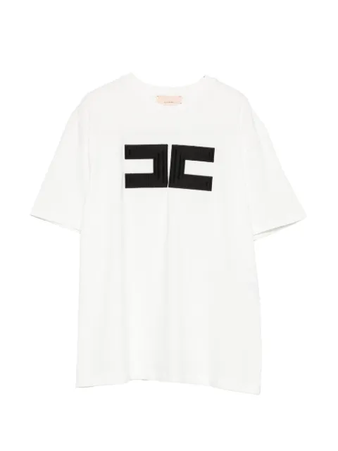 Elisabetta Franchi La Mia Bambina 로고 아플리케 티셔츠