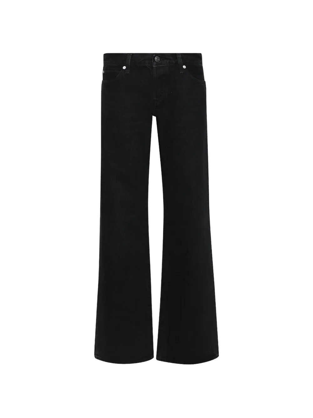 FRAME Jeans con bottoni - Nero