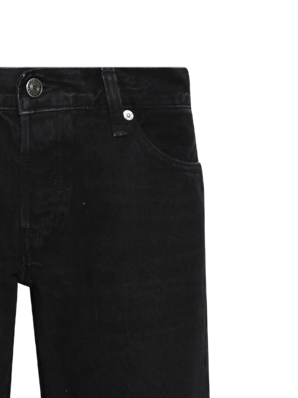 FRAME Jeans met knopen Zwart