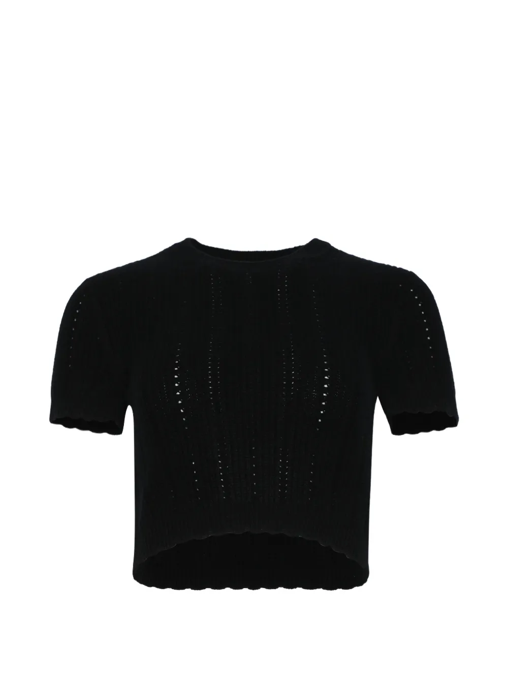 FRAME The Getaway knitted top - Schwarz