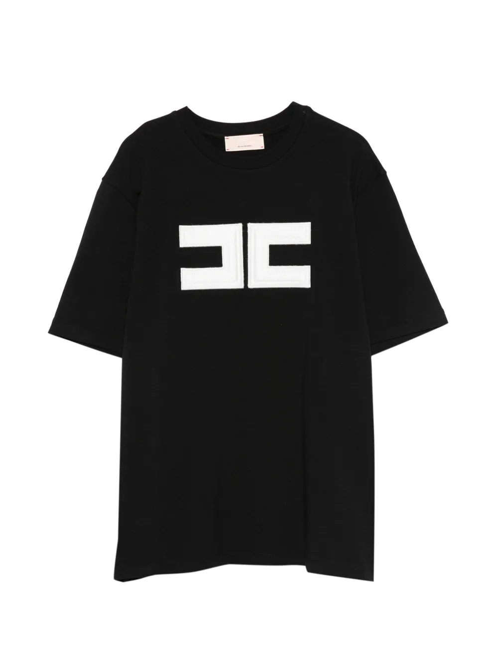 Elisabetta Franchi La Mia Bambina logo-detail T-shirt - Nero