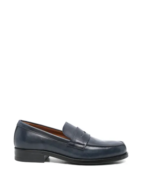 NERO GIARDINI penny leather loafers