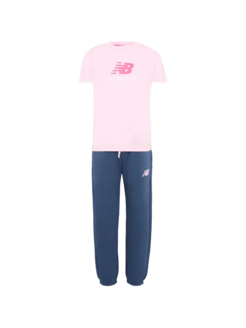 New Balance Kids Conjunto de agasalho 2 peças com detalhe de logo