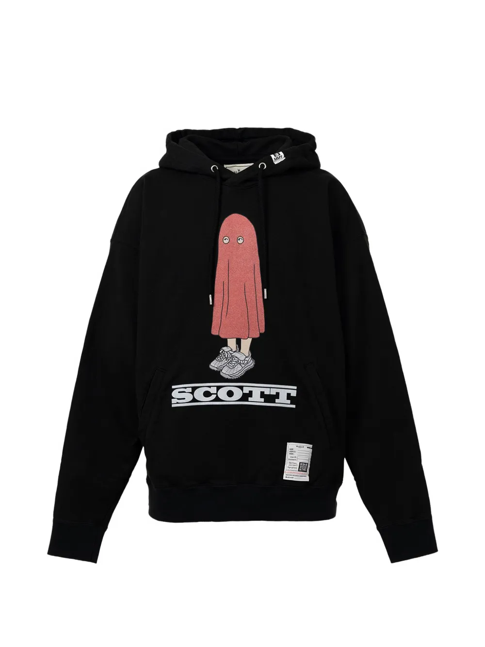 Maison MIHARA YASUHIRO Felpa con cappuccio - Nero