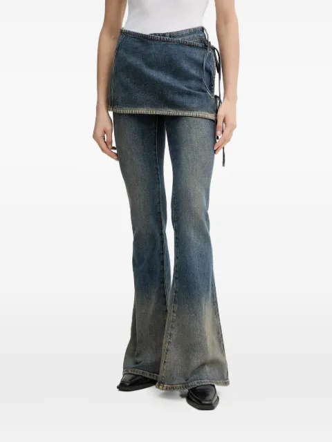 Miss Sixty layered flared jeans