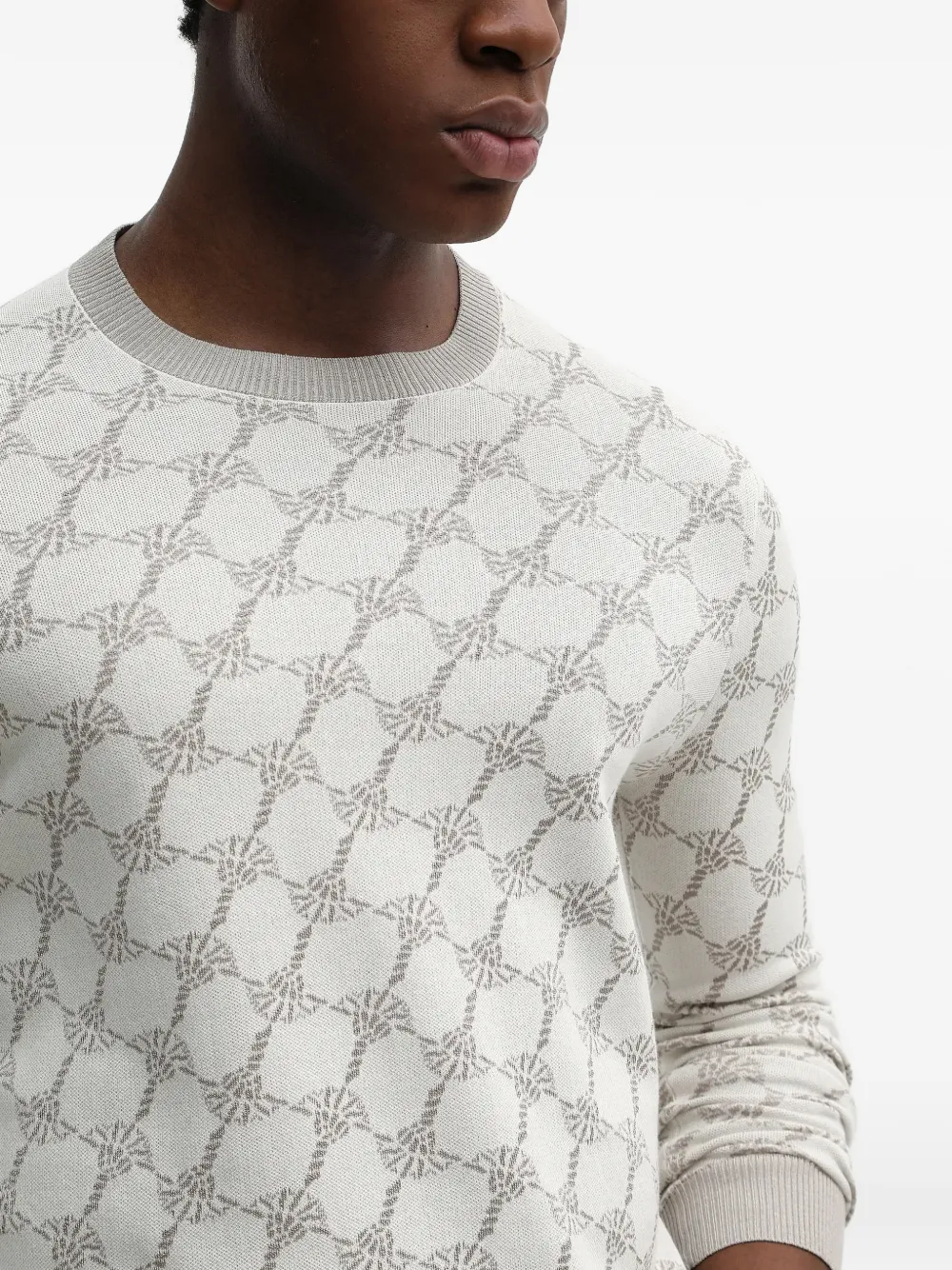 Joop! Ravorono trui Beige
