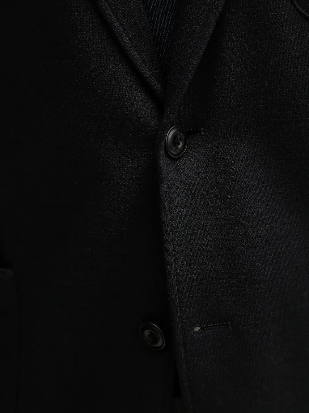 Joop! Blazer met enkele rij knopen Zwart