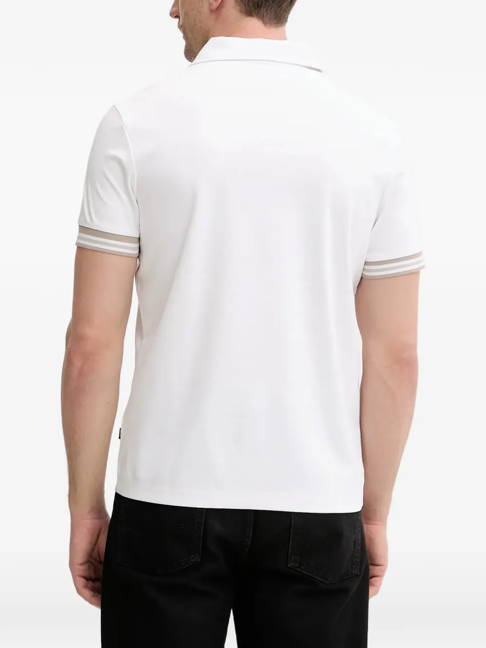 Joop! Pavlos poloshirt Wit