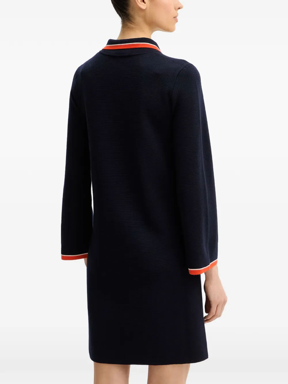  Luisa Spagnoli Mariolina Button-pocket Mini Dress - Blue 