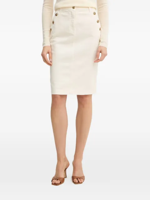 LUISA SPAGNOLI джинсовая юбка Targhetta