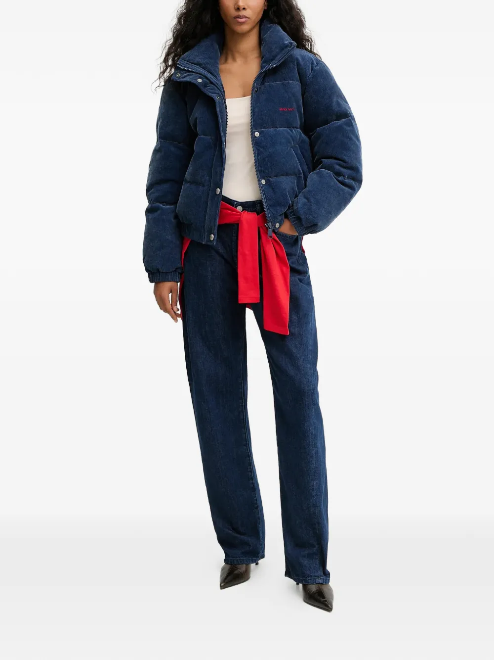 Corduroy Padded Jacket
