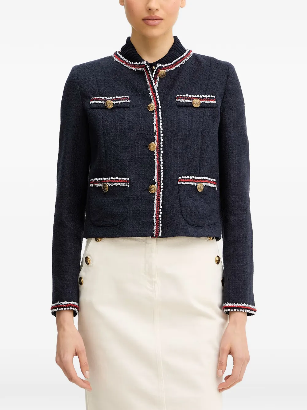 LUISA SPAGNOLI Valter button jacket - Blu