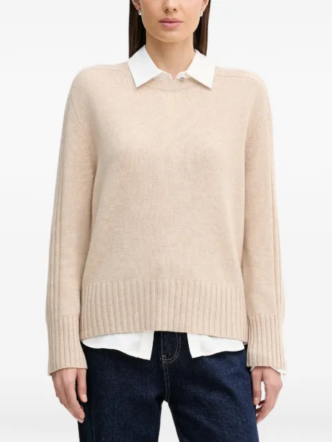 Benetton ribbed cashmere sweater