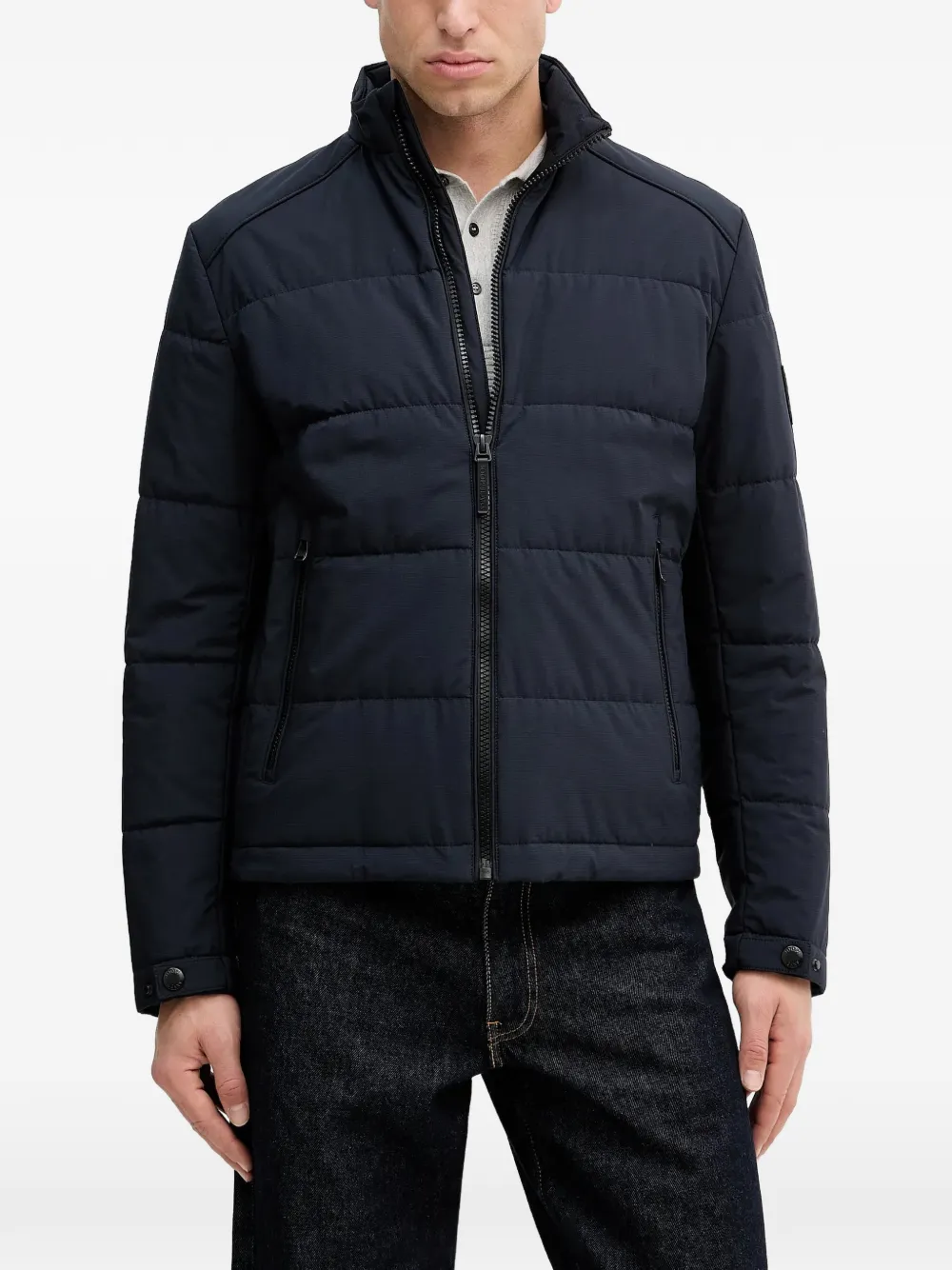 Joop Bayham Padded Jacket In Blue
