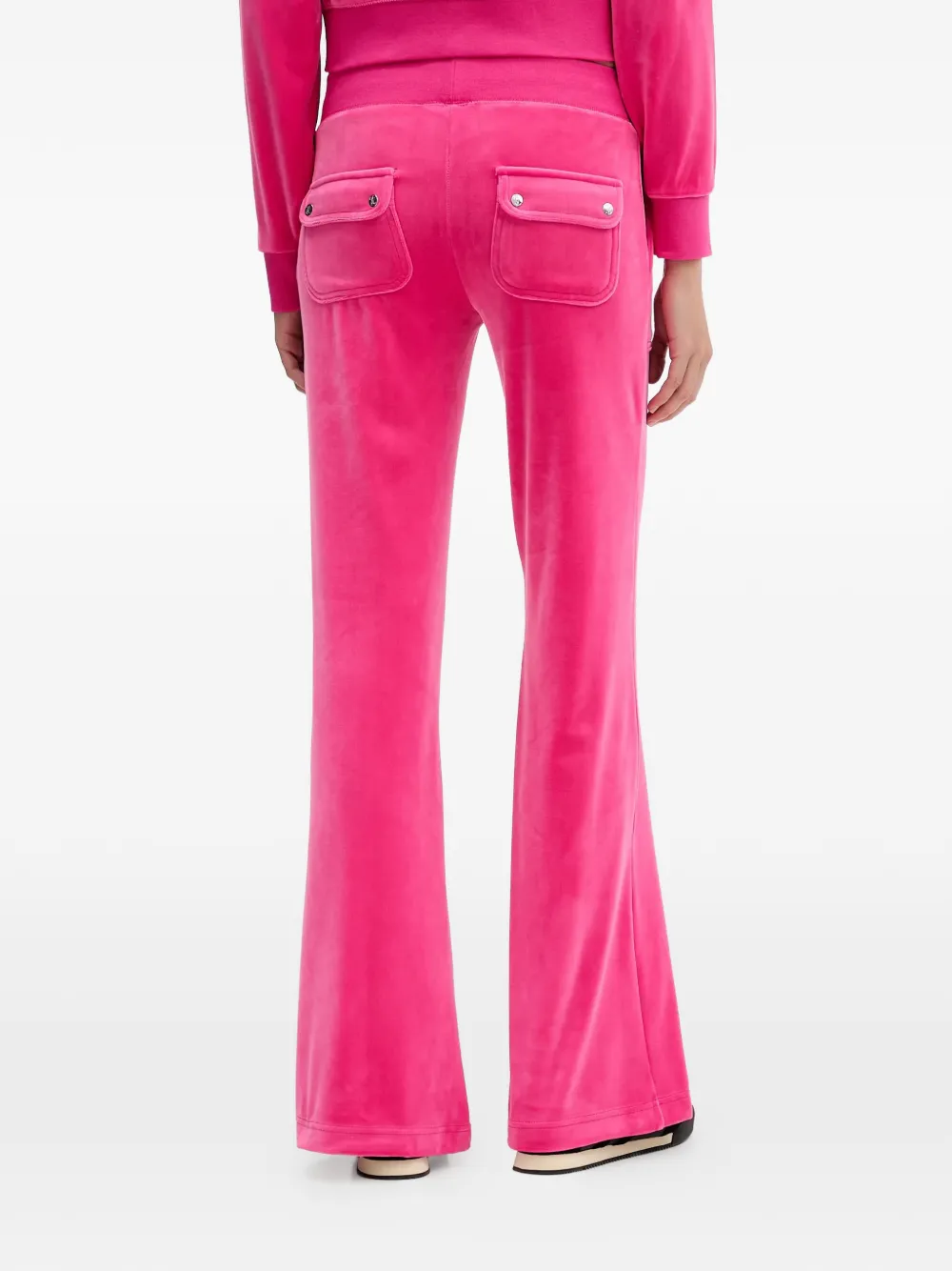 Juicy Couture Trainingsbroek met zak aan de voorkant Roze