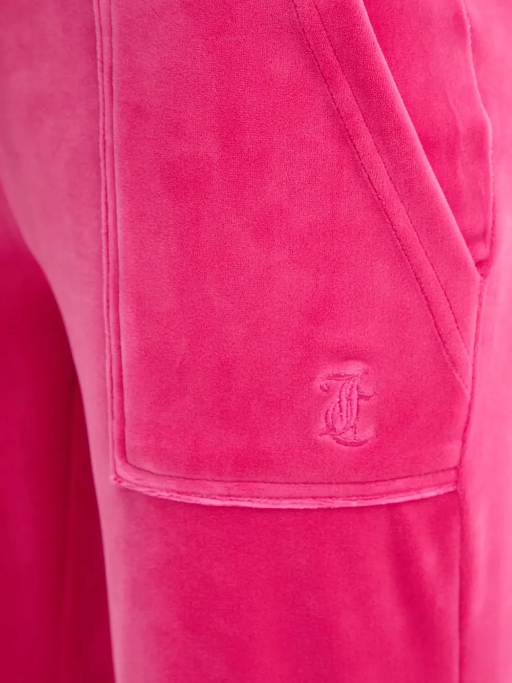 Juicy Couture Trainingsbroek met zak aan de voorkant Roze