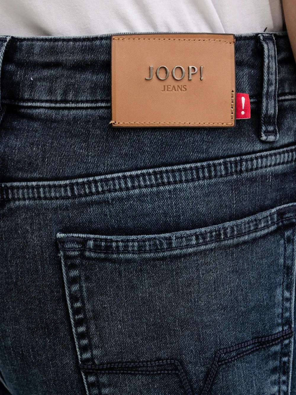 Joop! Mitch jeans met ringdetail Blauw