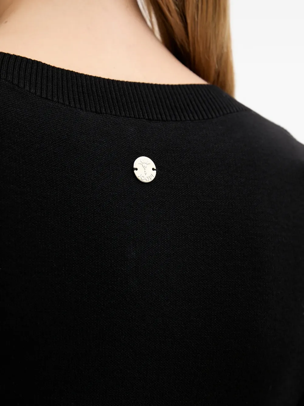 Joop! Kirla mini-jurk met korte mouwen Zwart
