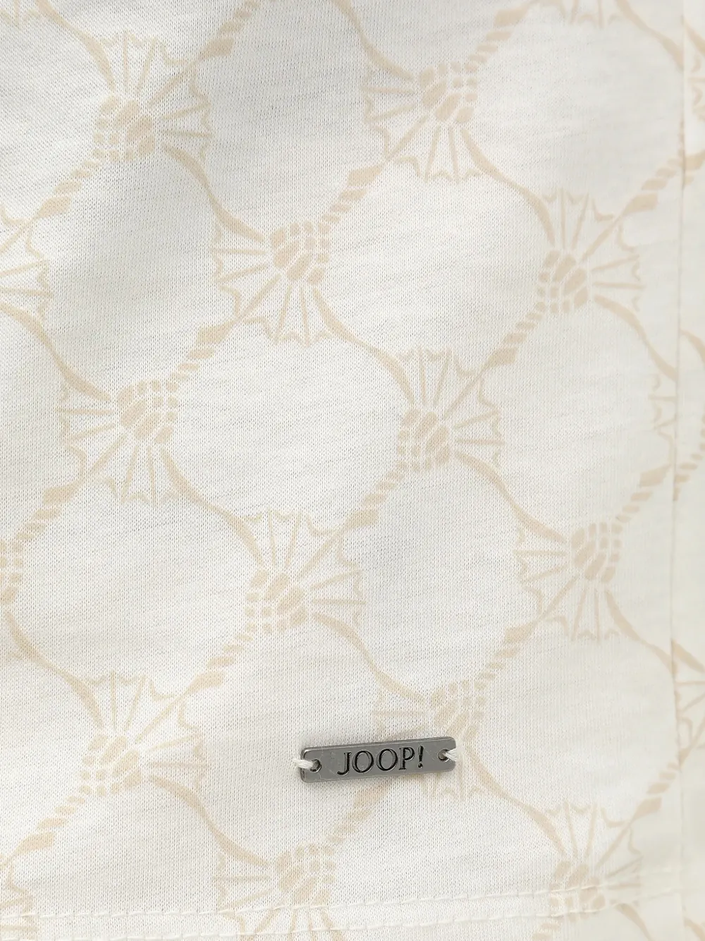 Joop! Jesse poloshirt met patroon Beige
