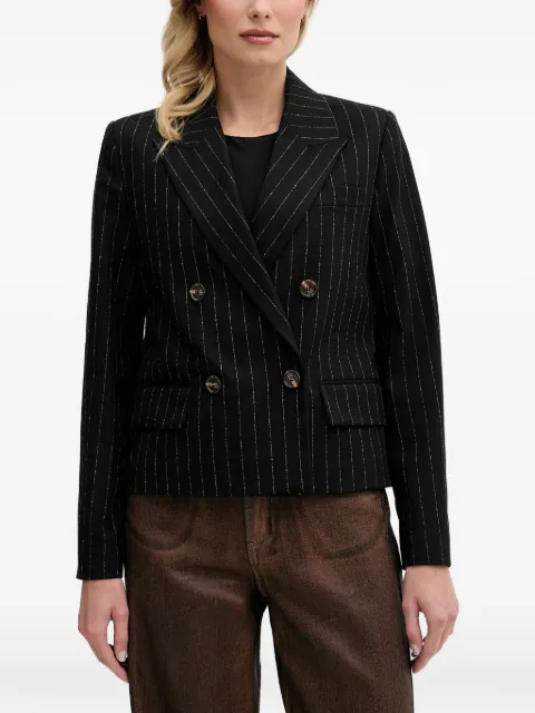 Benetton double-breasted pinstripe blazer