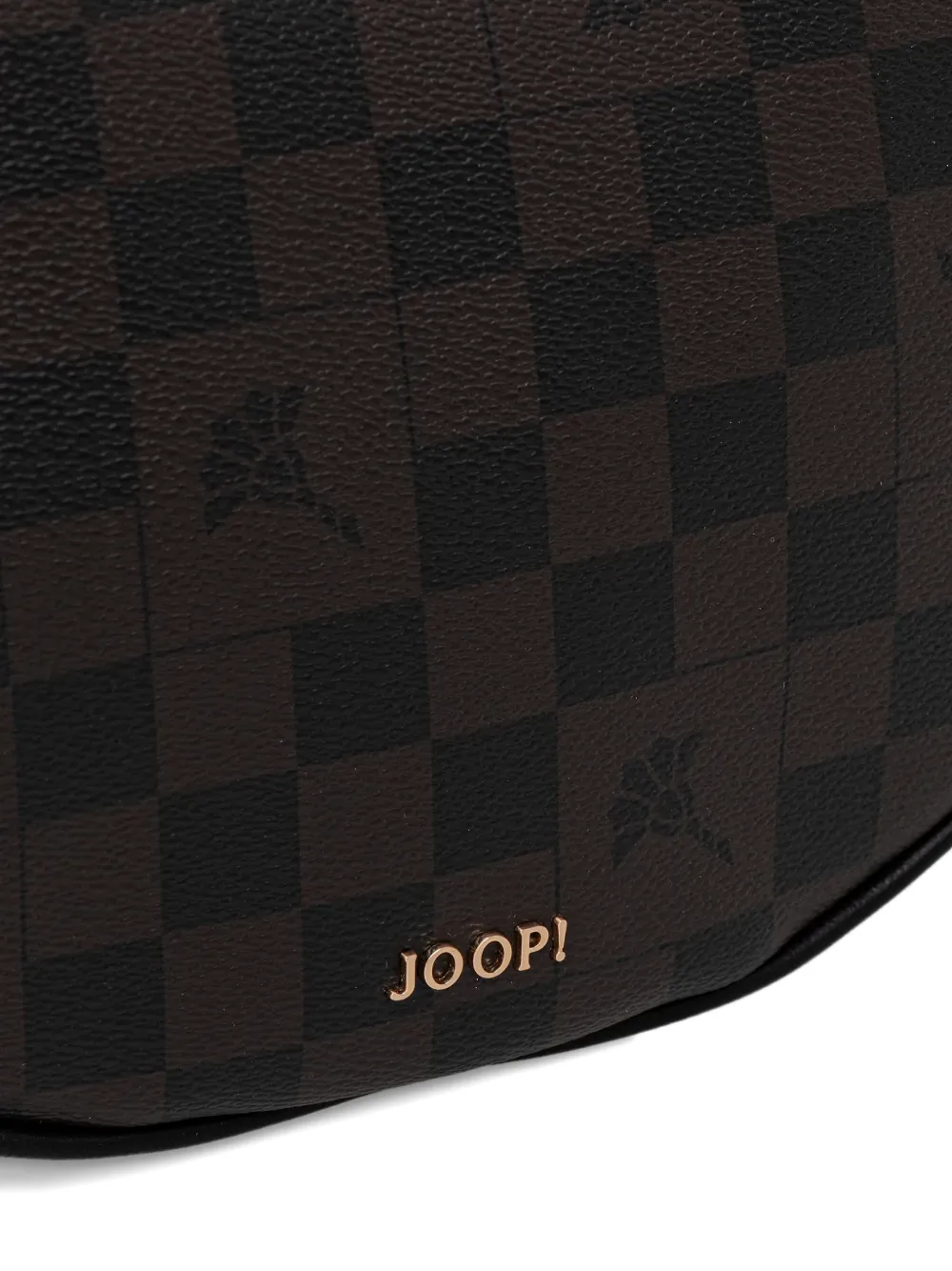  Joop! Checked Shoulder Bag - Brown 