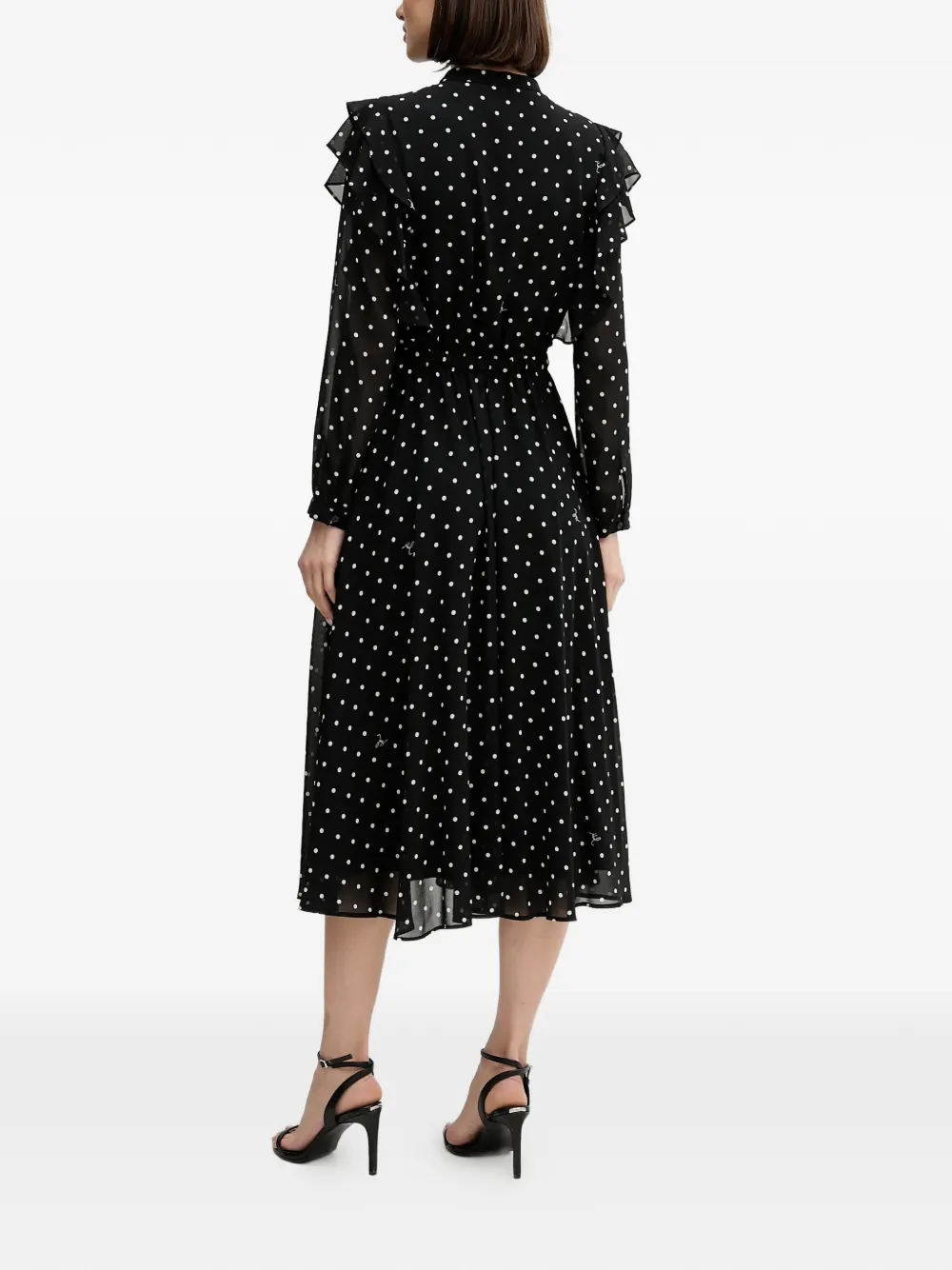  Joop! Polka Dot Dress - Black 