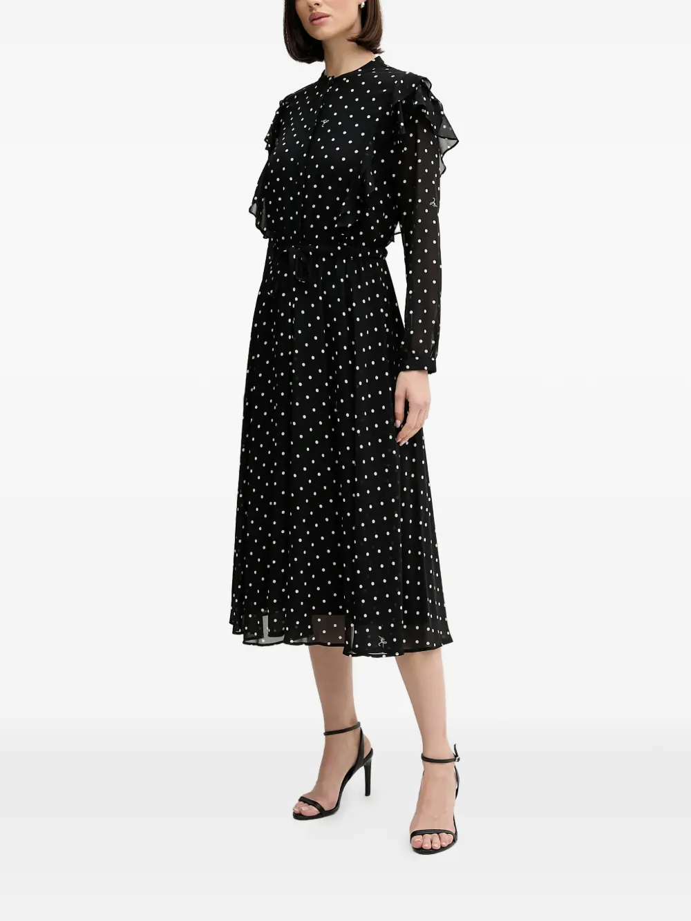  Joop! Polka Dot Dress - Black 