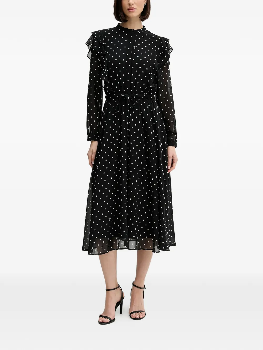Joop! polka dot dress - Nero