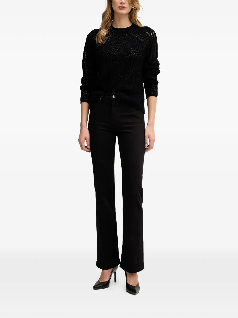  Joop! Miriam Flared Jeans - Black 
