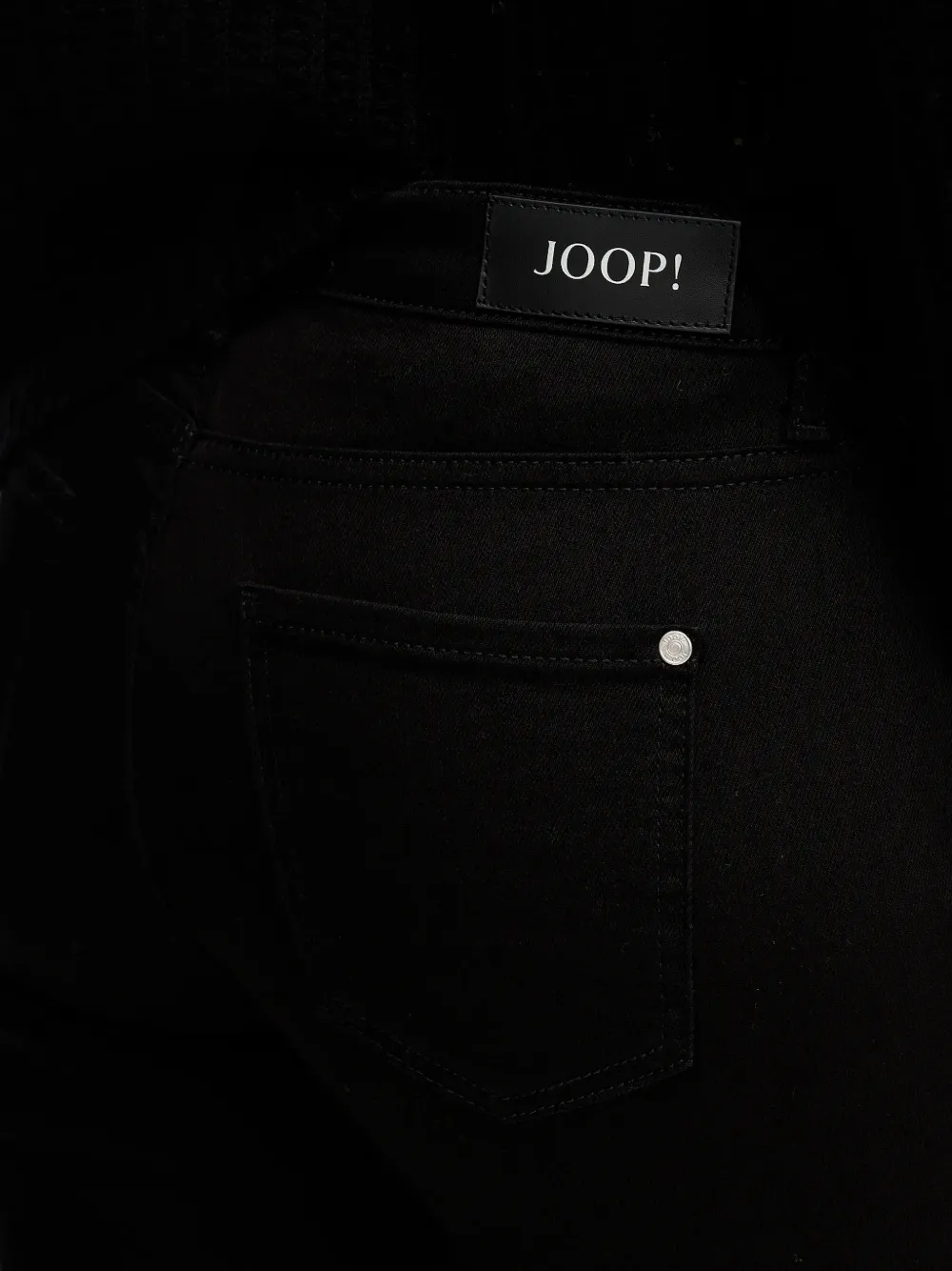Joop! Miriam flared jeans Zwart