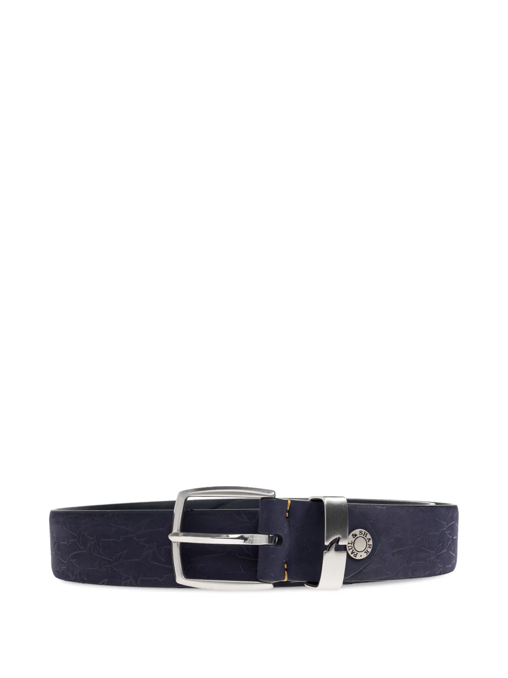 Paul & Shark leather belt - Blu