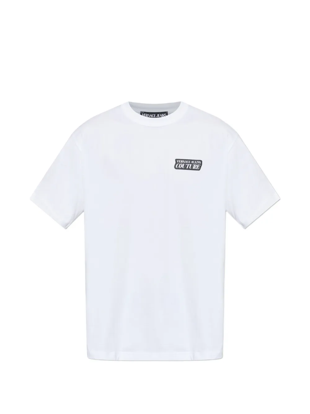 Versace Jeans Couture patch T-shirt - Bianco