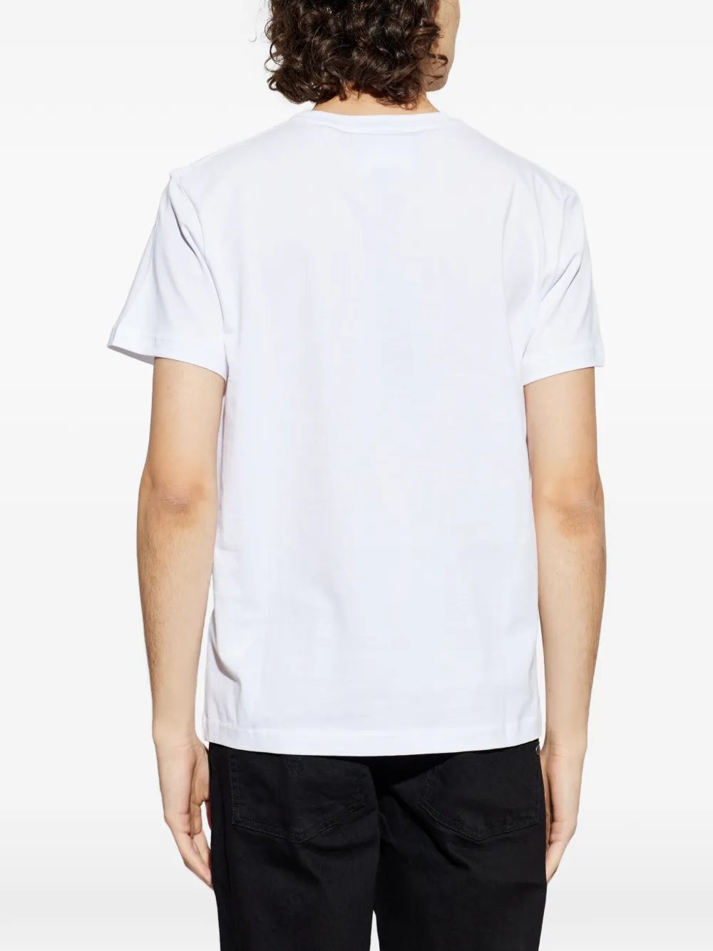 Versace Jeans Couture T-shirt met logo Wit
