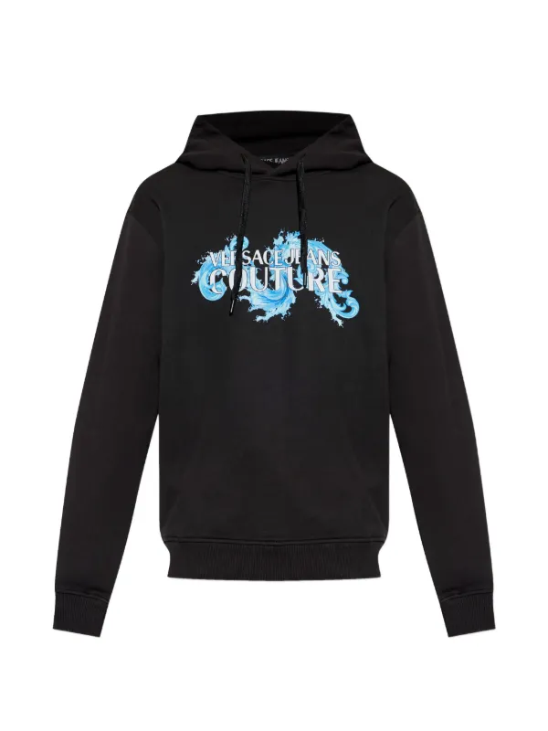 Versace Jeans Couture ニット パーカー | ブラック | FARFETCH JP