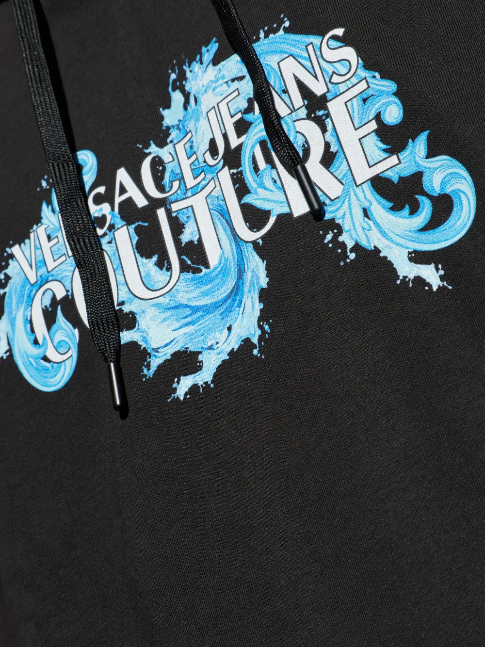 Versace Jeans Couture Trui met capuchon Zwart