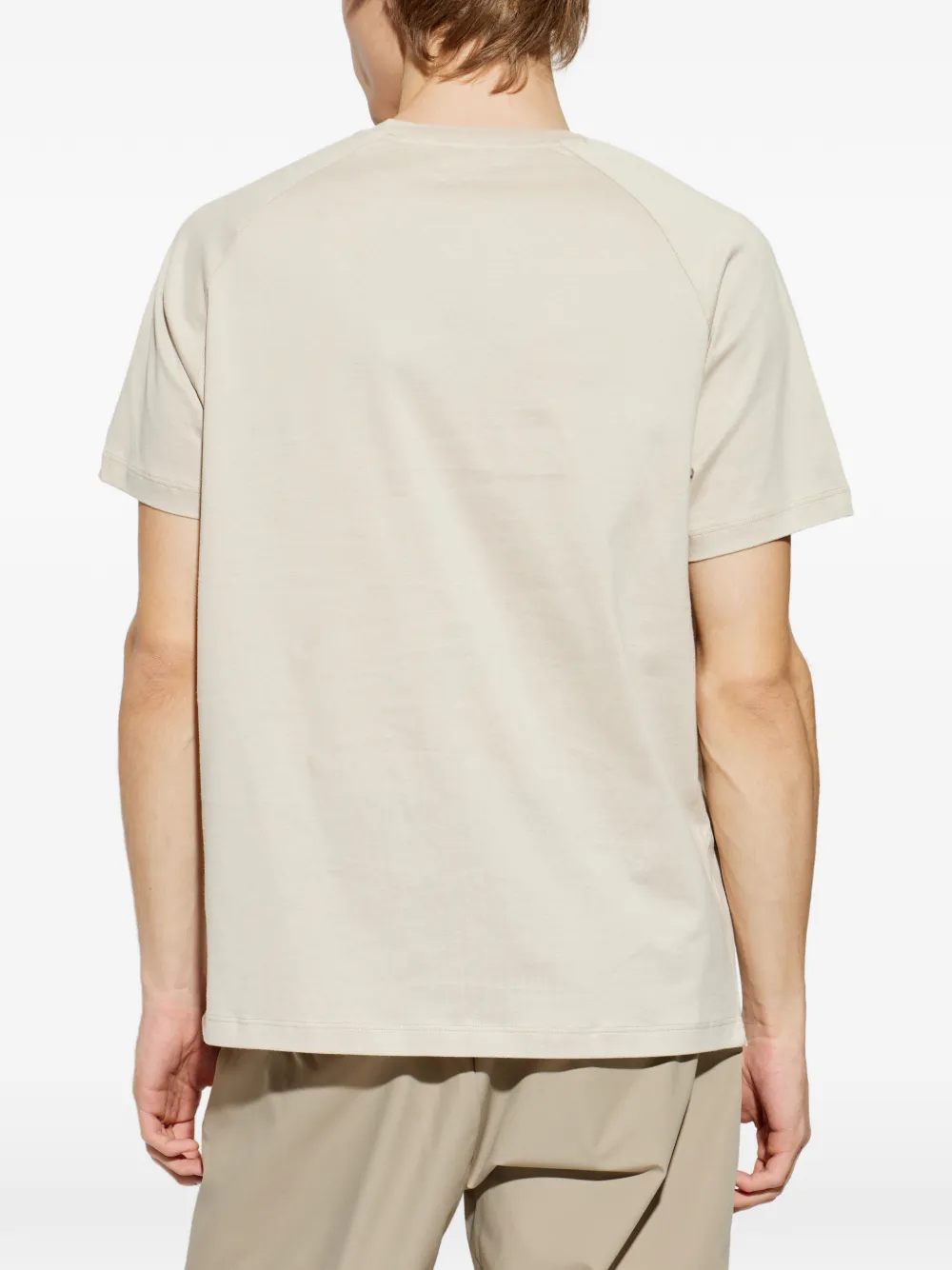 Paul & Shark T-shirt met geborduurd logo Beige