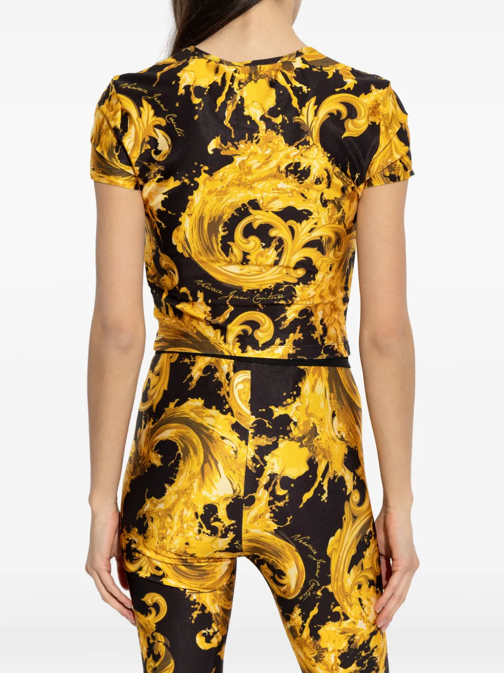 Baroque-Pattern T-Shirt