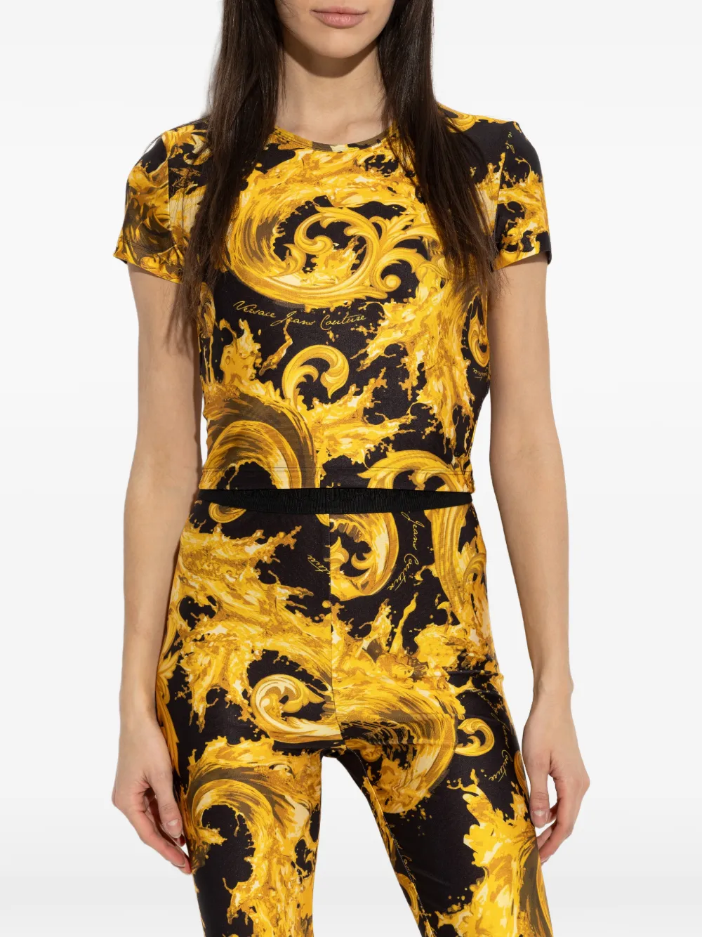 Baroque-Pattern T-Shirt