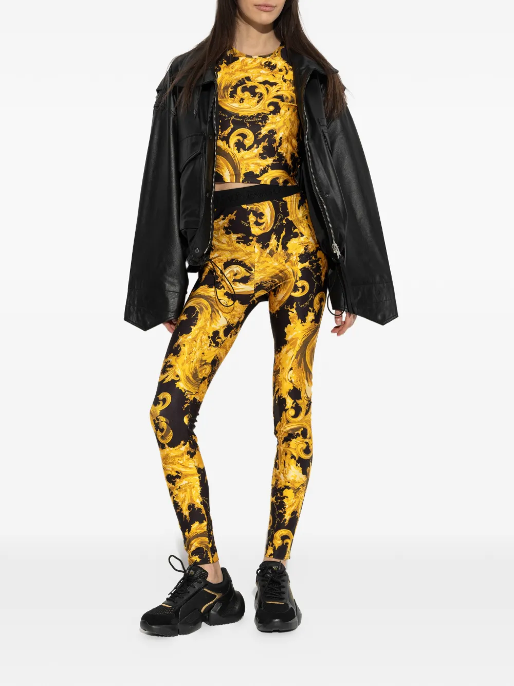 Baroque-Pattern T-Shirt