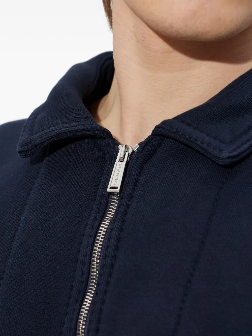 DSQUARED2 Sweater met halve rits Blauw
