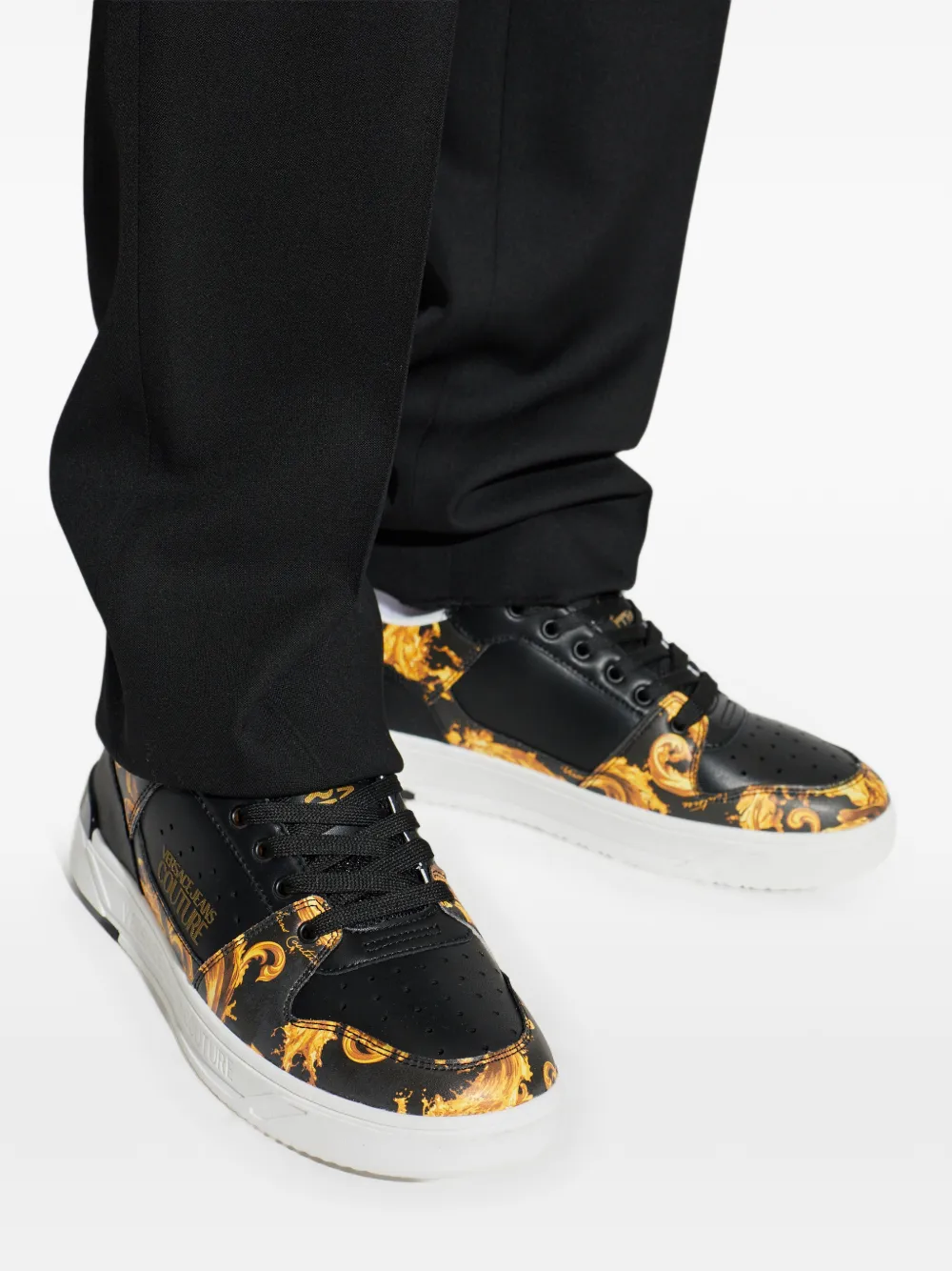 Barocco-Print Sneakers