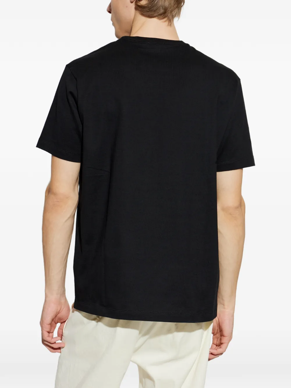 Paul & Shark T-shirt met logodetail Zwart