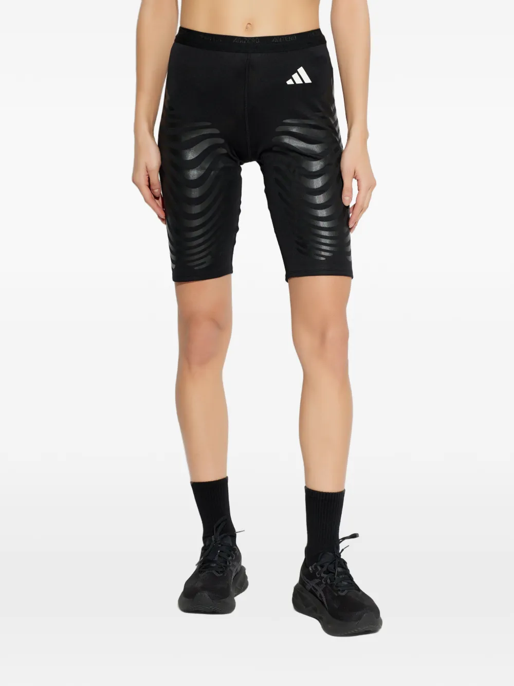  Adidas Logo Wave Shorts - Black 