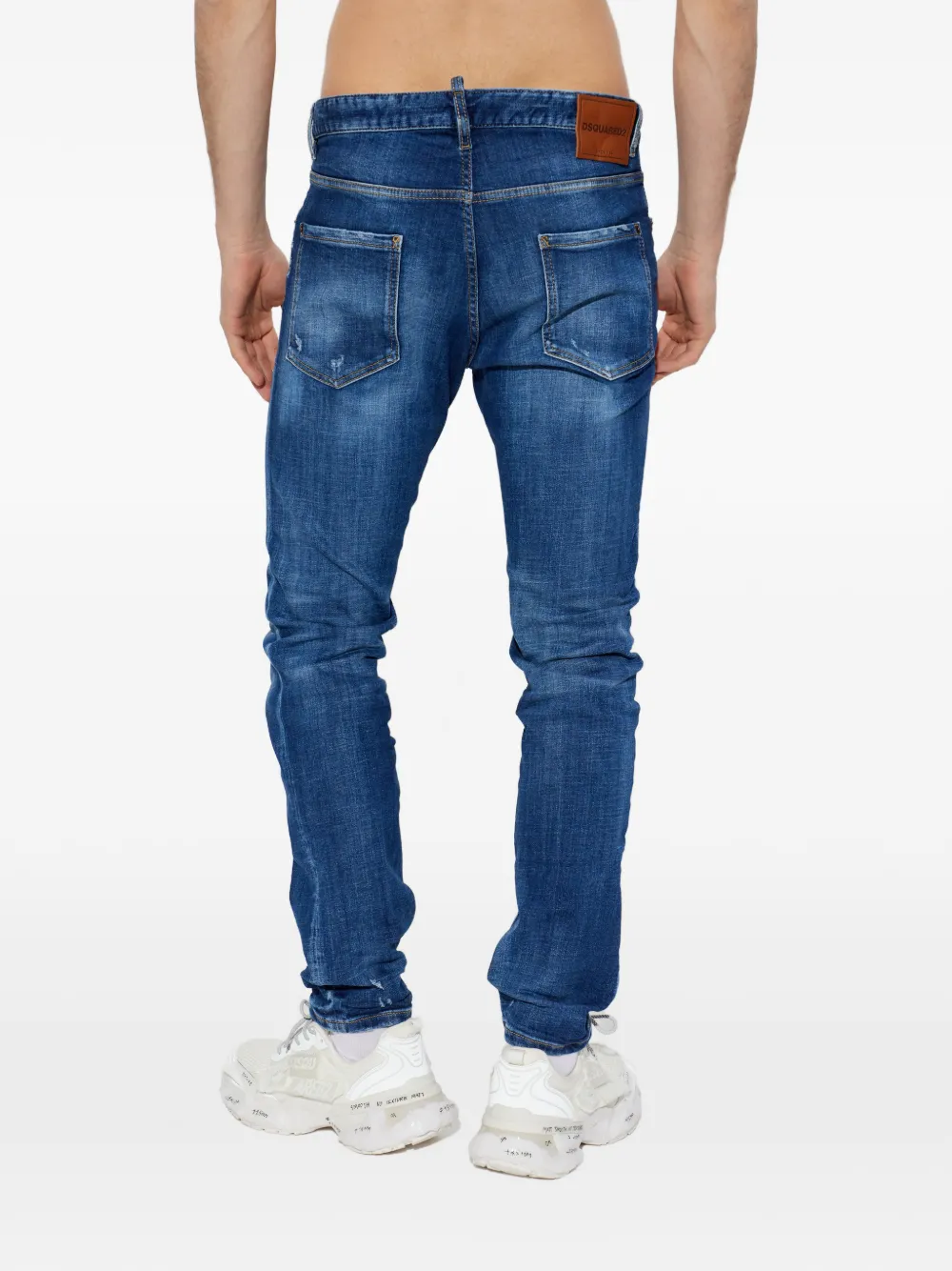 DSQUARED2 Gerafelde jeans Blauw