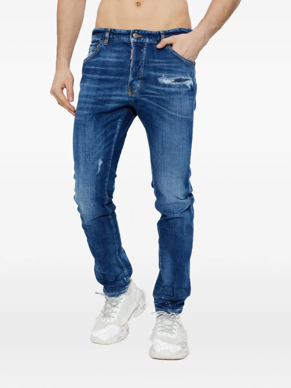 DSQUARED2 Gerafelde jeans Blauw